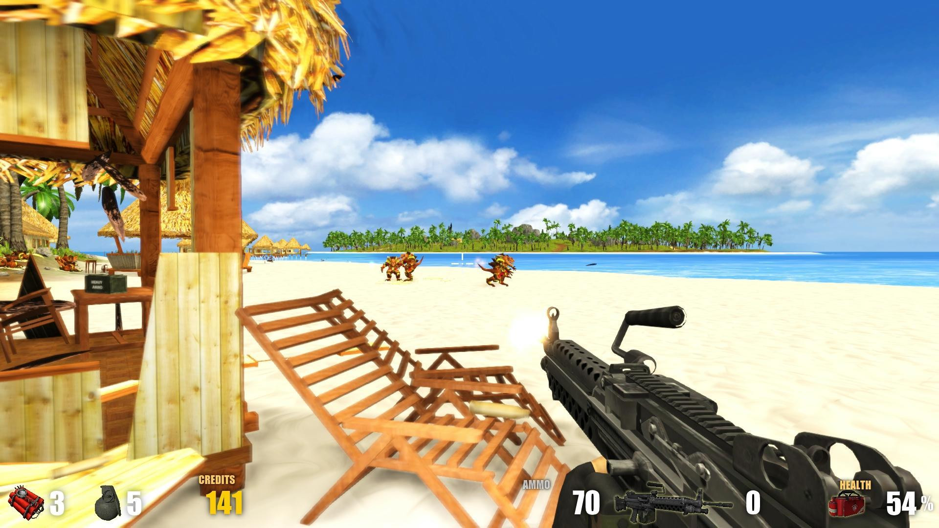 Action Alien: Tropical Mayhem - кадр 8