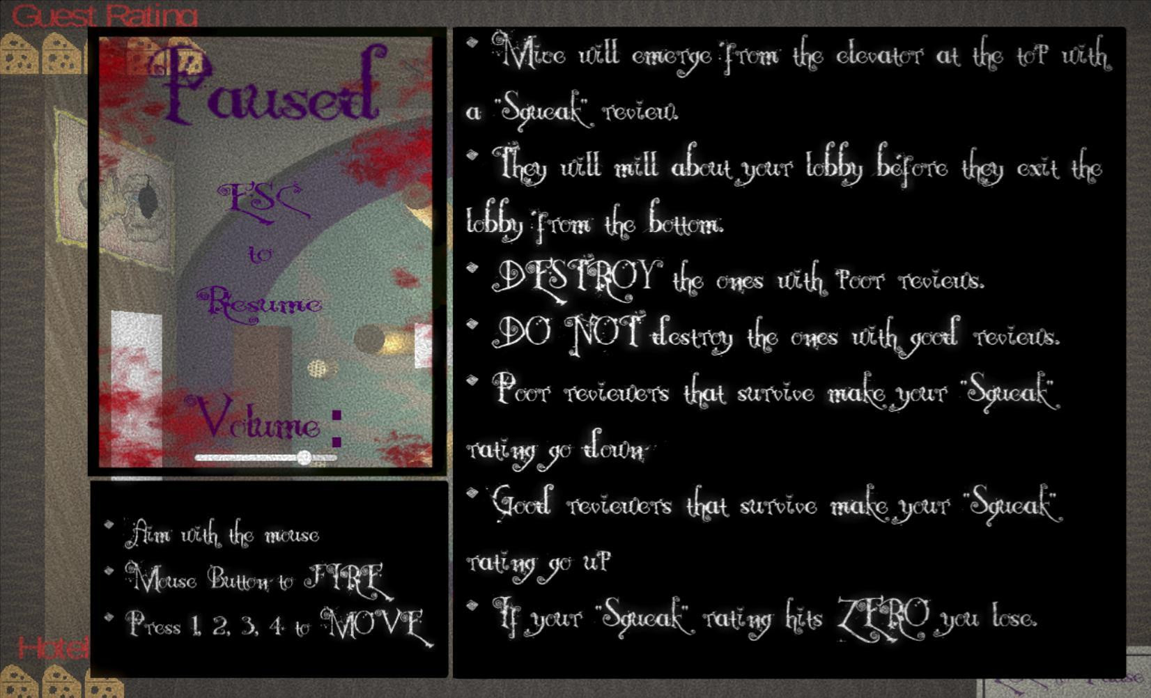 Laser Mouse Murder House (itch) - кадр 2