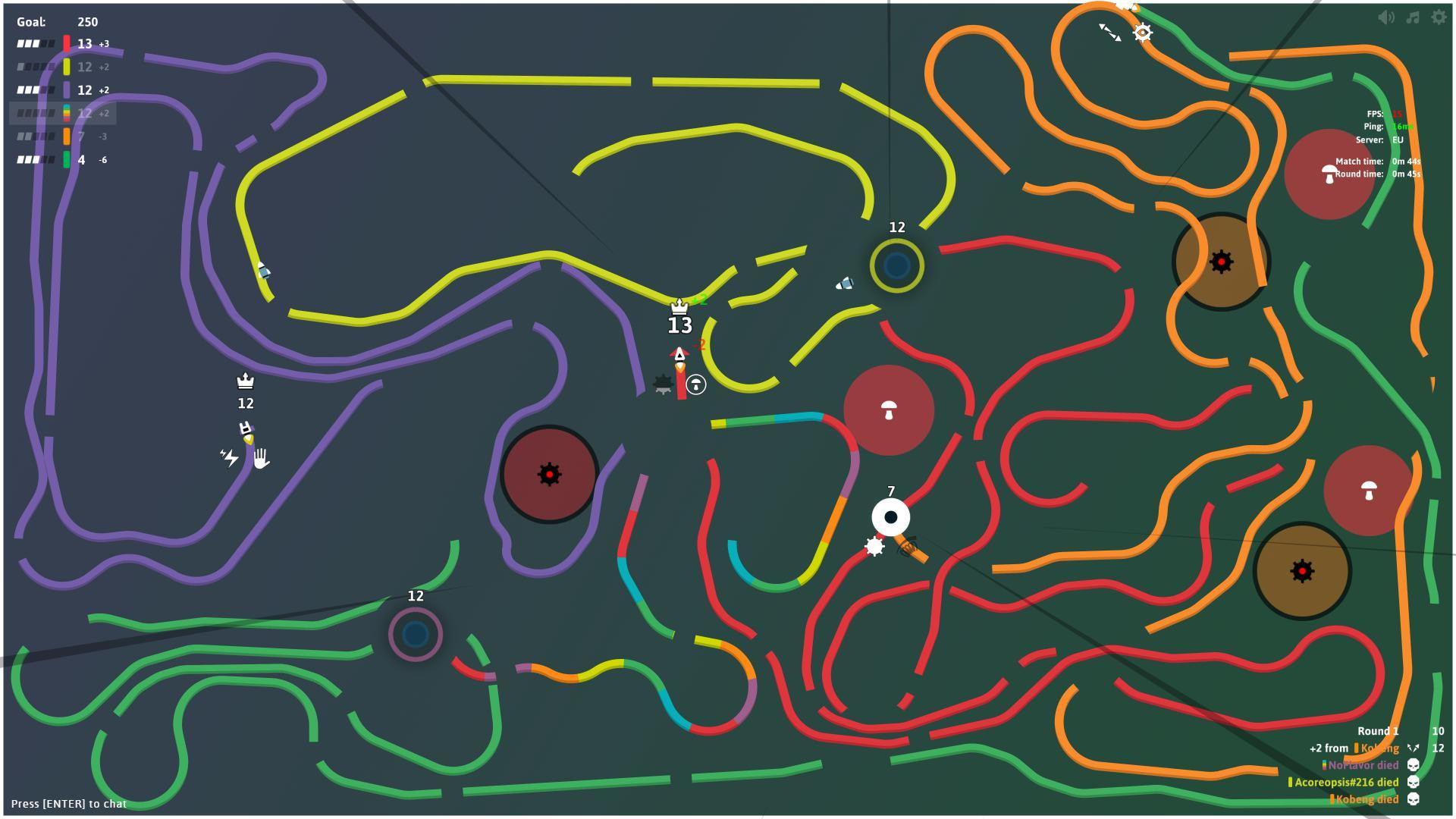 Curve Fever Pro (itch) - кадр 1