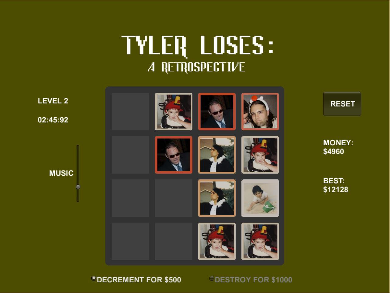 Tyler Loses (itch) - кадр 3