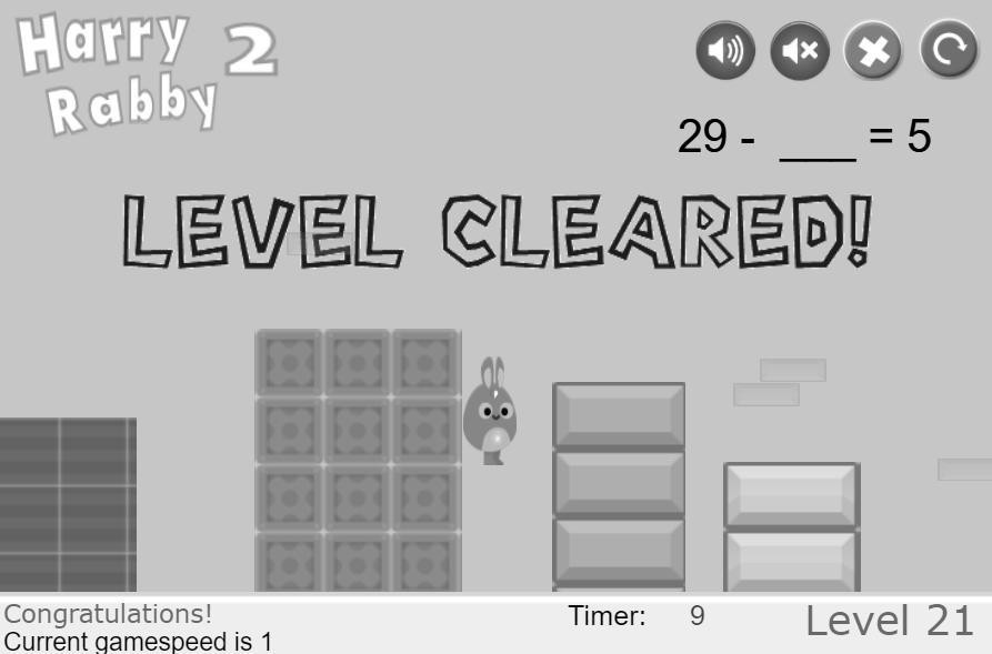 HarryRabby 2 Elementary Math - Missing Subtrahends (itch) - кадр 2