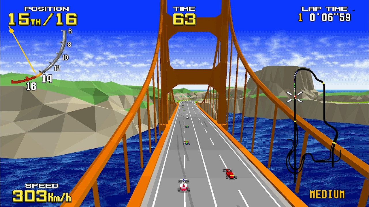 SEGA AGES Virtua Racing - кадр 4
