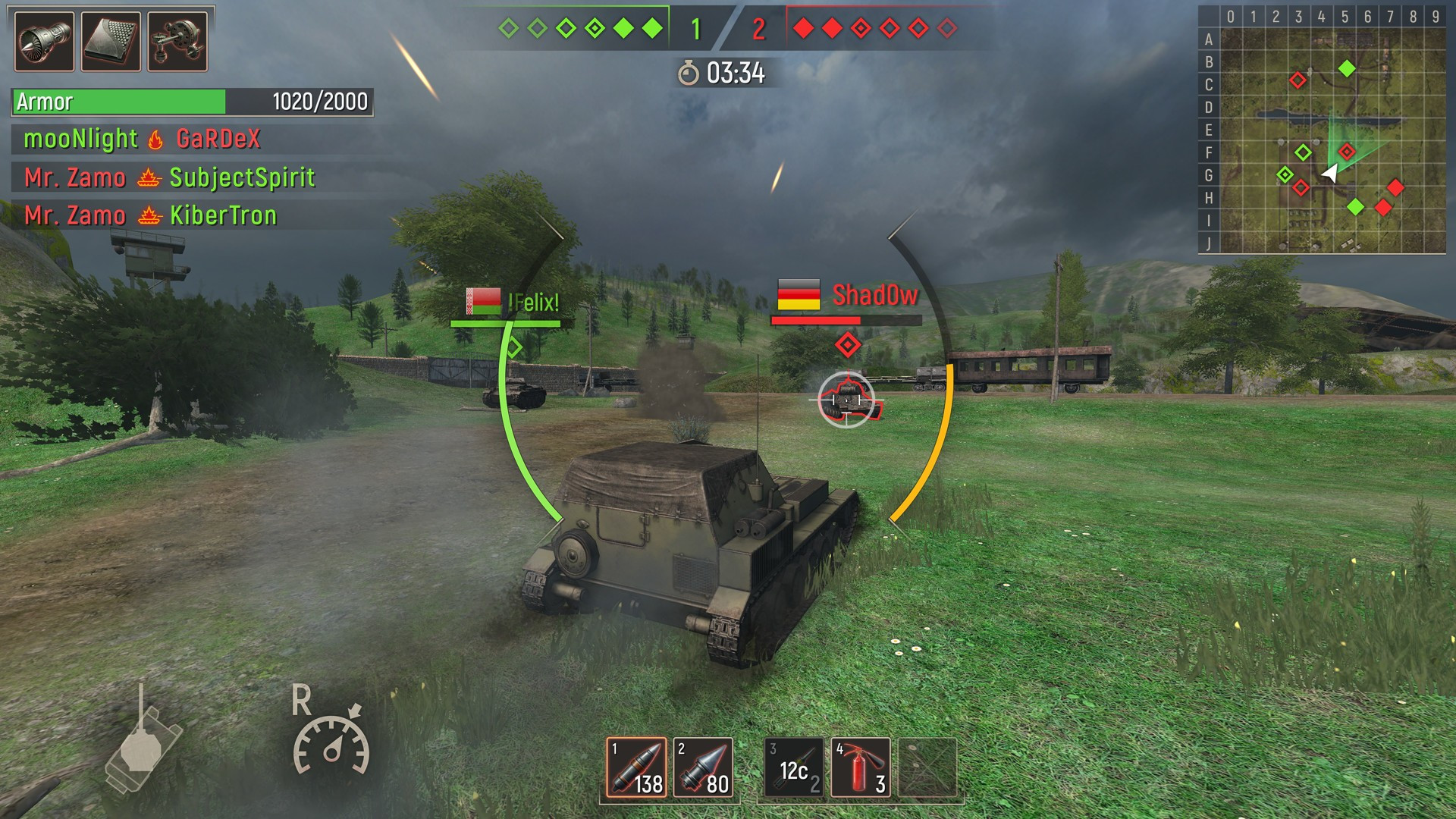 Battle Tanks: Legends of World War II - кадр 5
