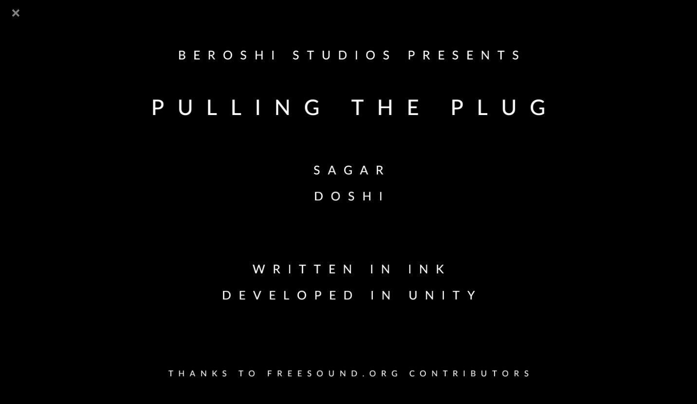 Pulling the Plug (itch) - кадр 1