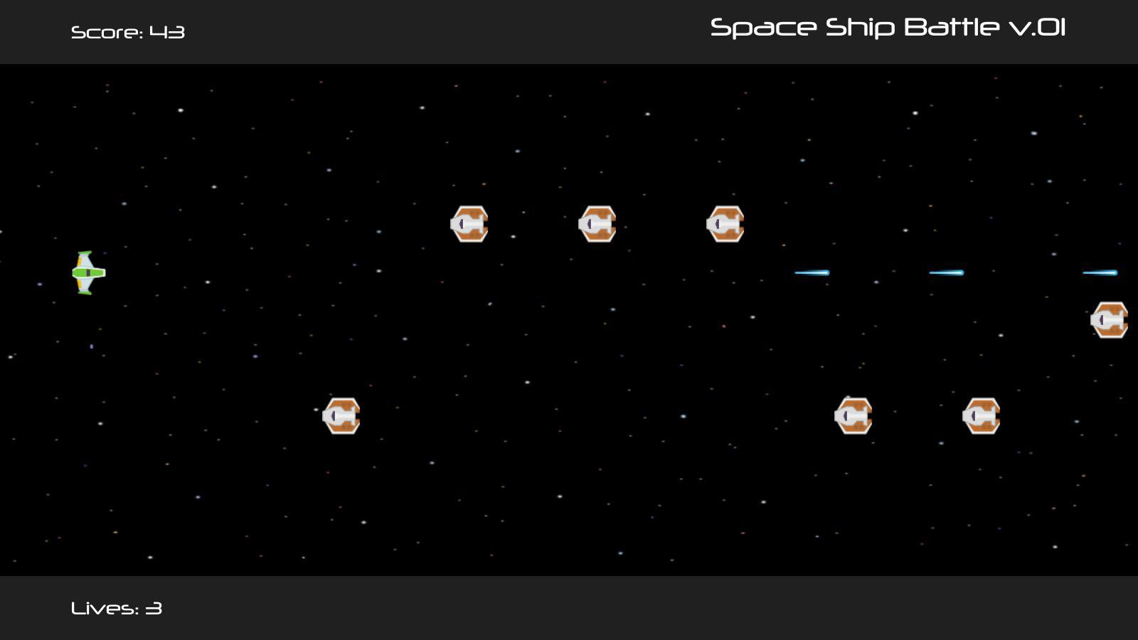 Space Ship Battle v.01 (itch) - кадр 3