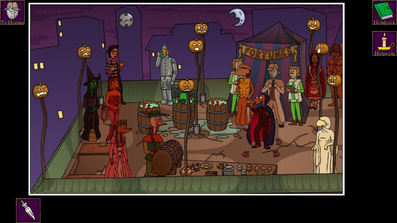 Sleuthhounds: The Halloween Deception (itch) - кадр 3
