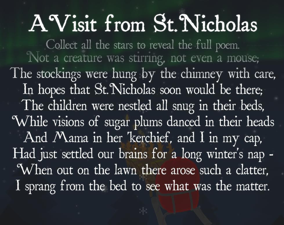 A Visit from St. Nicholas (itch) - кадр 2