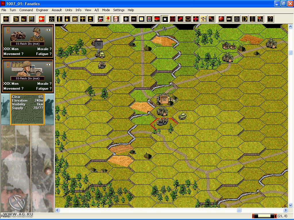 Panzer Campaigns: Moscow '41 - кадр 5