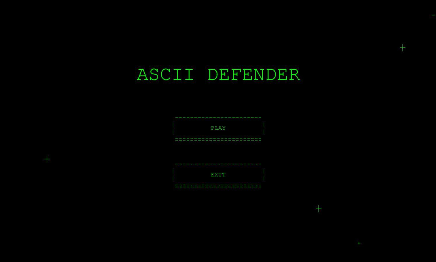 ASCII Defender (itch) - кадр 2