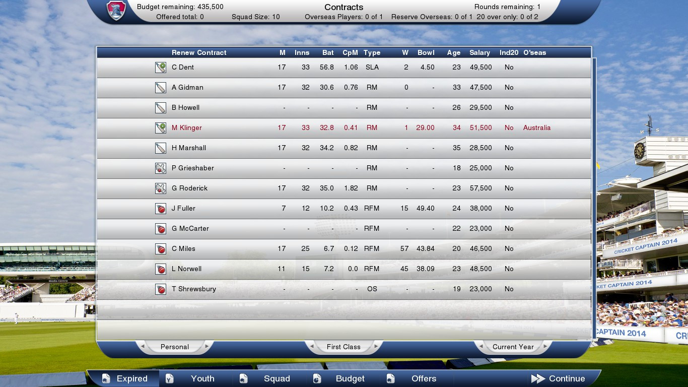 Cricket Captain 2014 - кадр 12