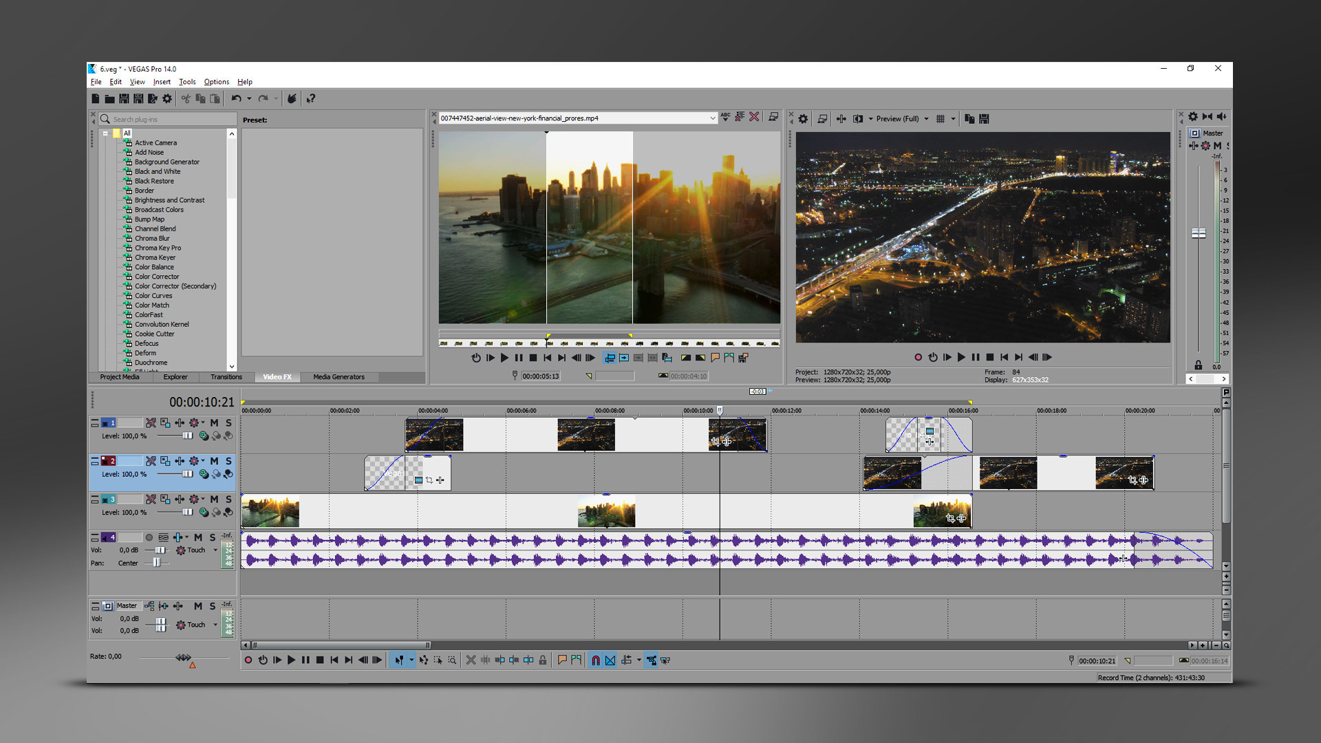 VEGAS Pro 14 Edit - кадр 3