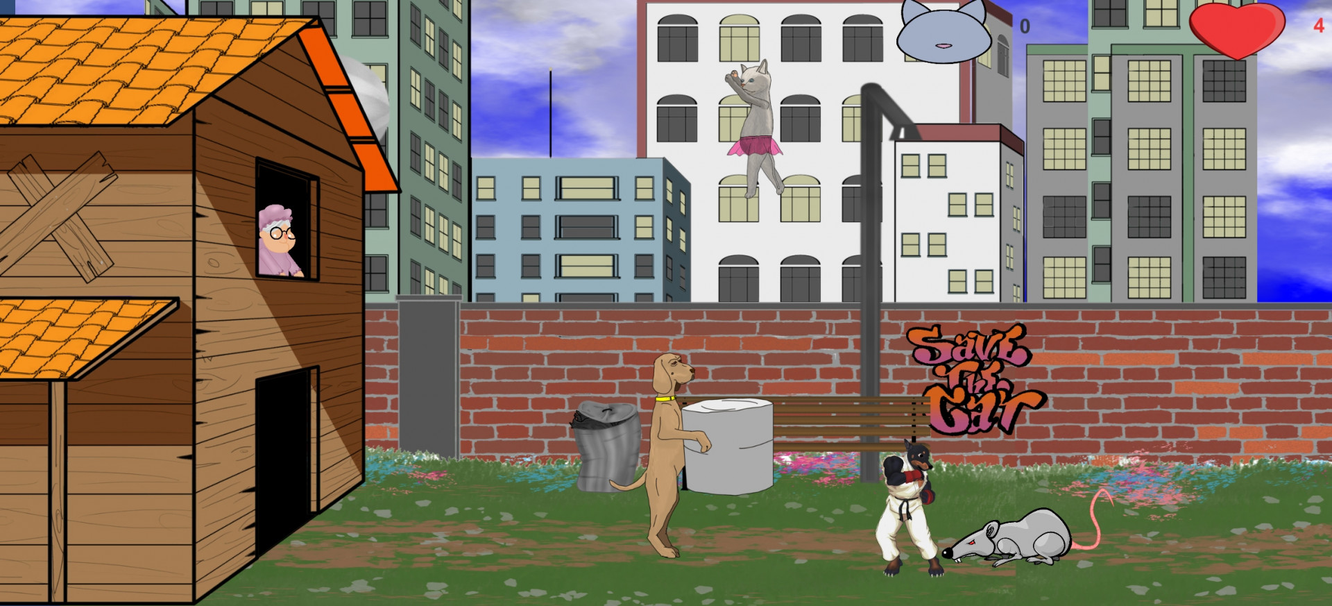 Save the Cats (Gustavo.Banck) (itch) - кадр 2