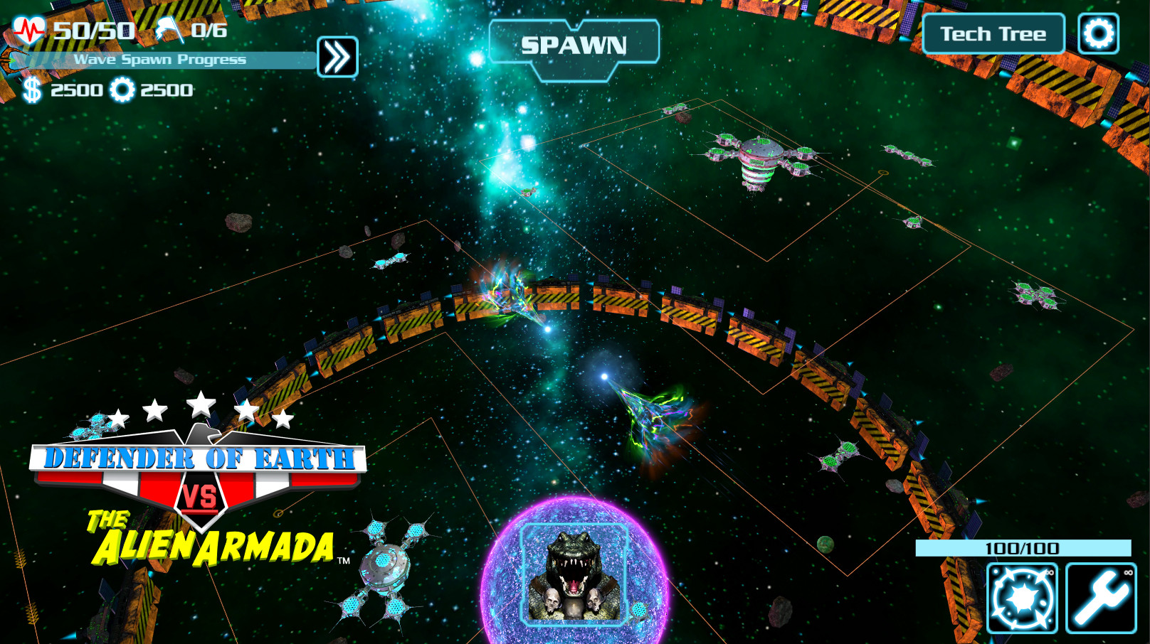 DEFENDER OF EARTH VS THE ALIEN ARMADA - кадр 8