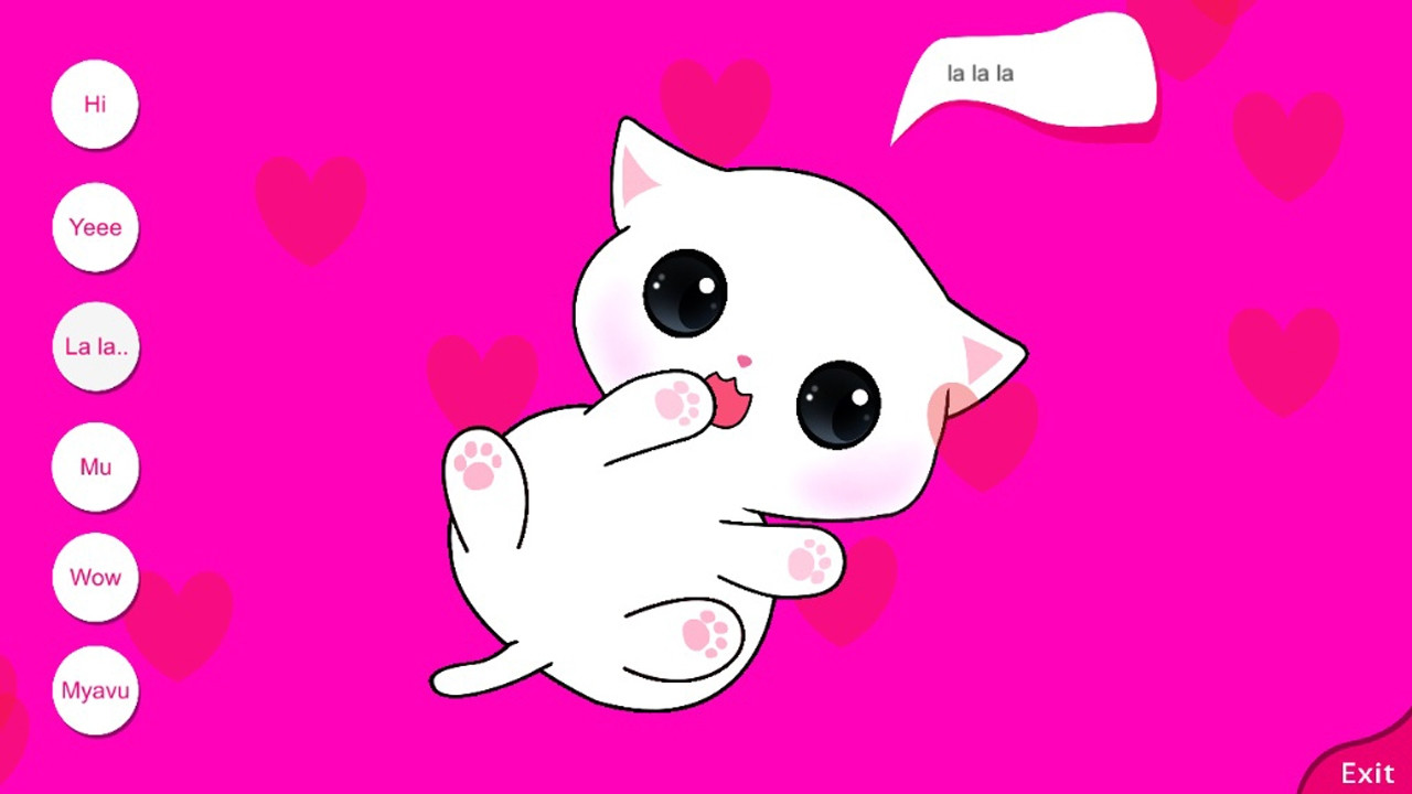 My Cute Kitty 2019 Pro, Virtual Cat game for Kids (itch) - кадр 4