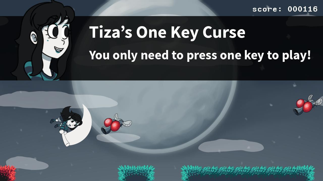 Tiza's One Key Curse (itch) - кадр 2