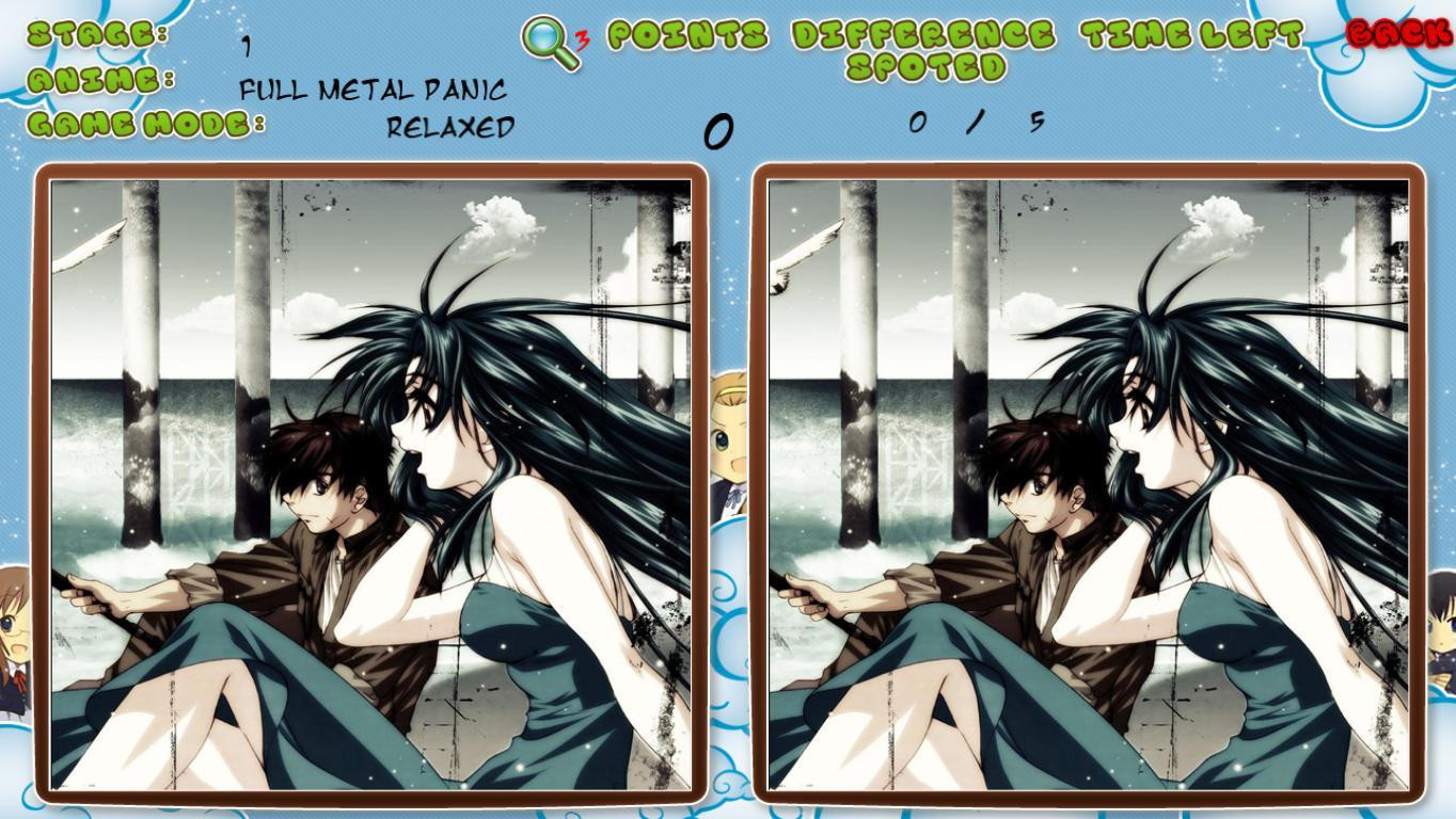 Anime Spot the Difference (itch) - кадр 4