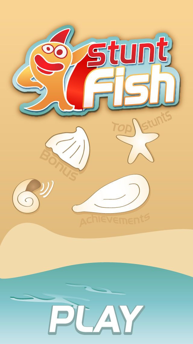 Stunt Fish - Make your goldfish jump through as much turtles as you can to get more points - кадр 3