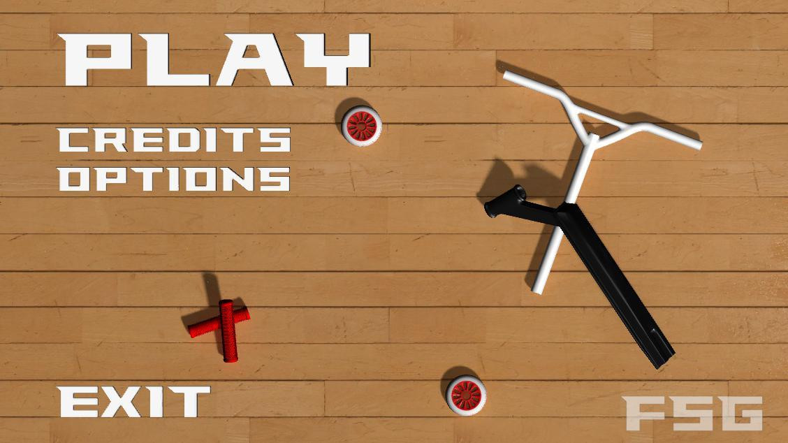 Freestyle Scooter Game (itch) - кадр 1