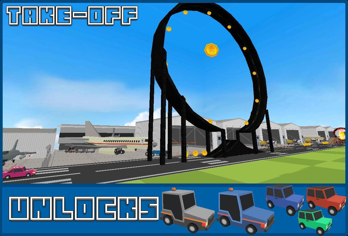 Stunt Craft - Blocky Racing (itch) - кадр 6