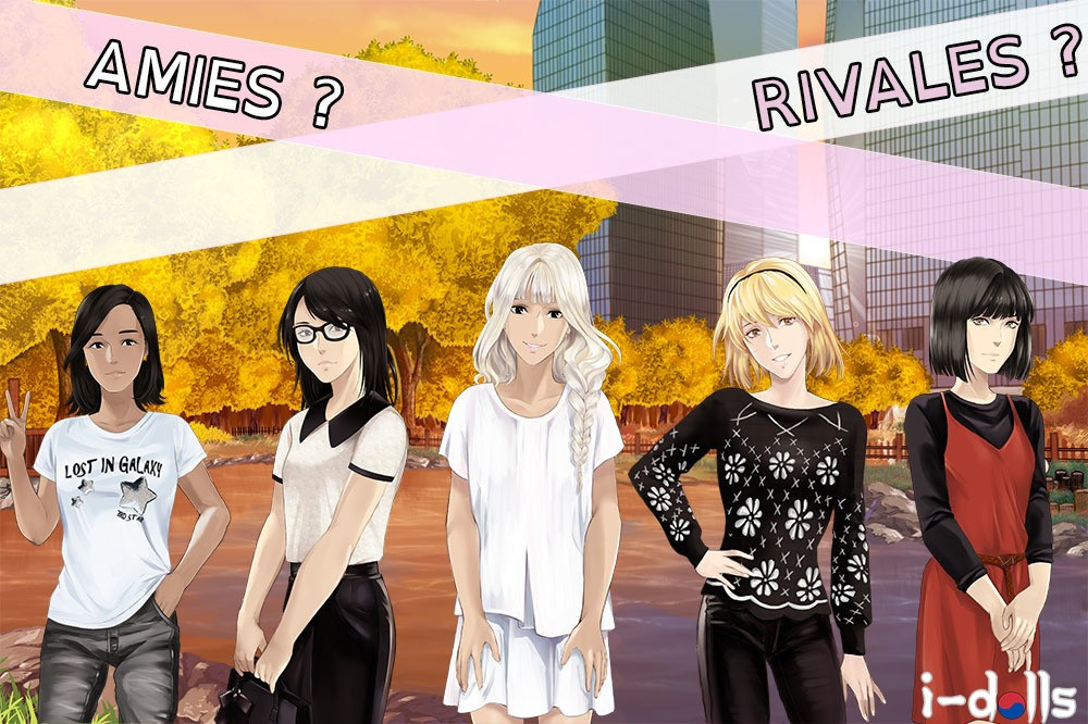 I-Dolls - Otome Game (Version française) (itch) - кадр 4