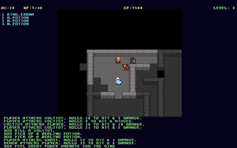 Escape with the Ring of Erdna (itch) - кадр 1