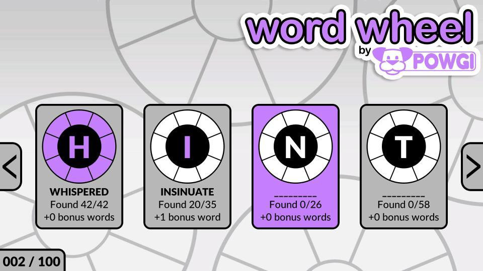 Word Wheel by POWGI - кадр 2