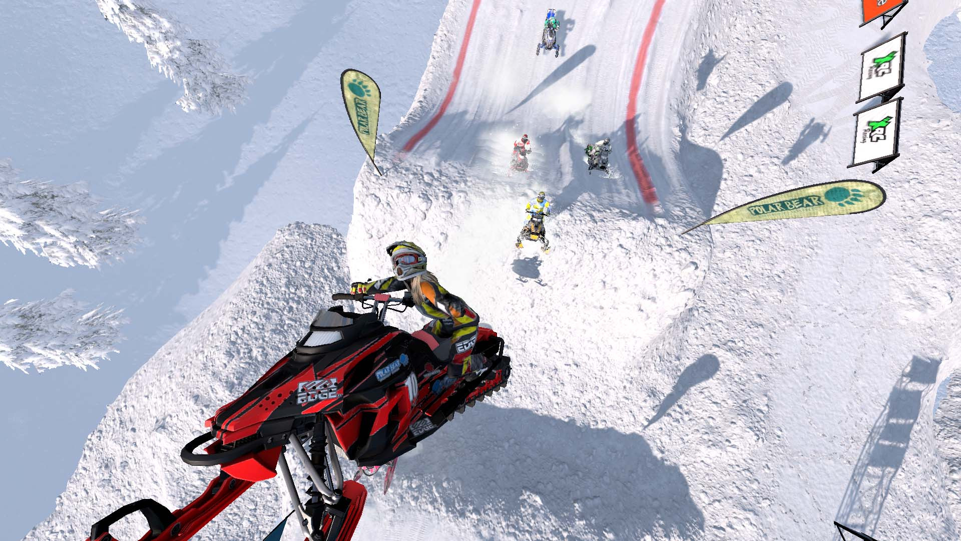 Snow Moto Racing Freedom - кадр 4