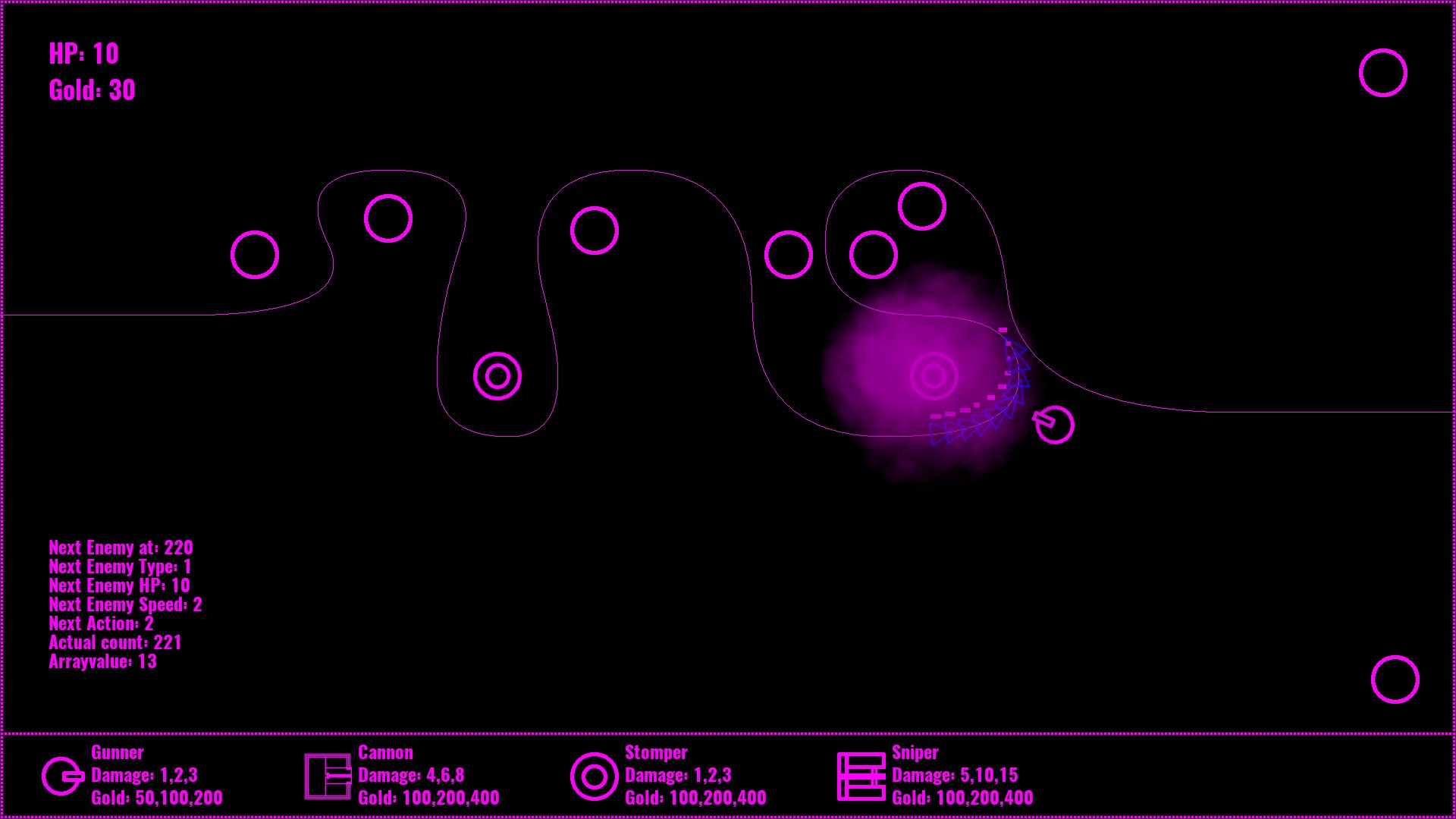 Neon Defense 1: Pink Power - кадр 8