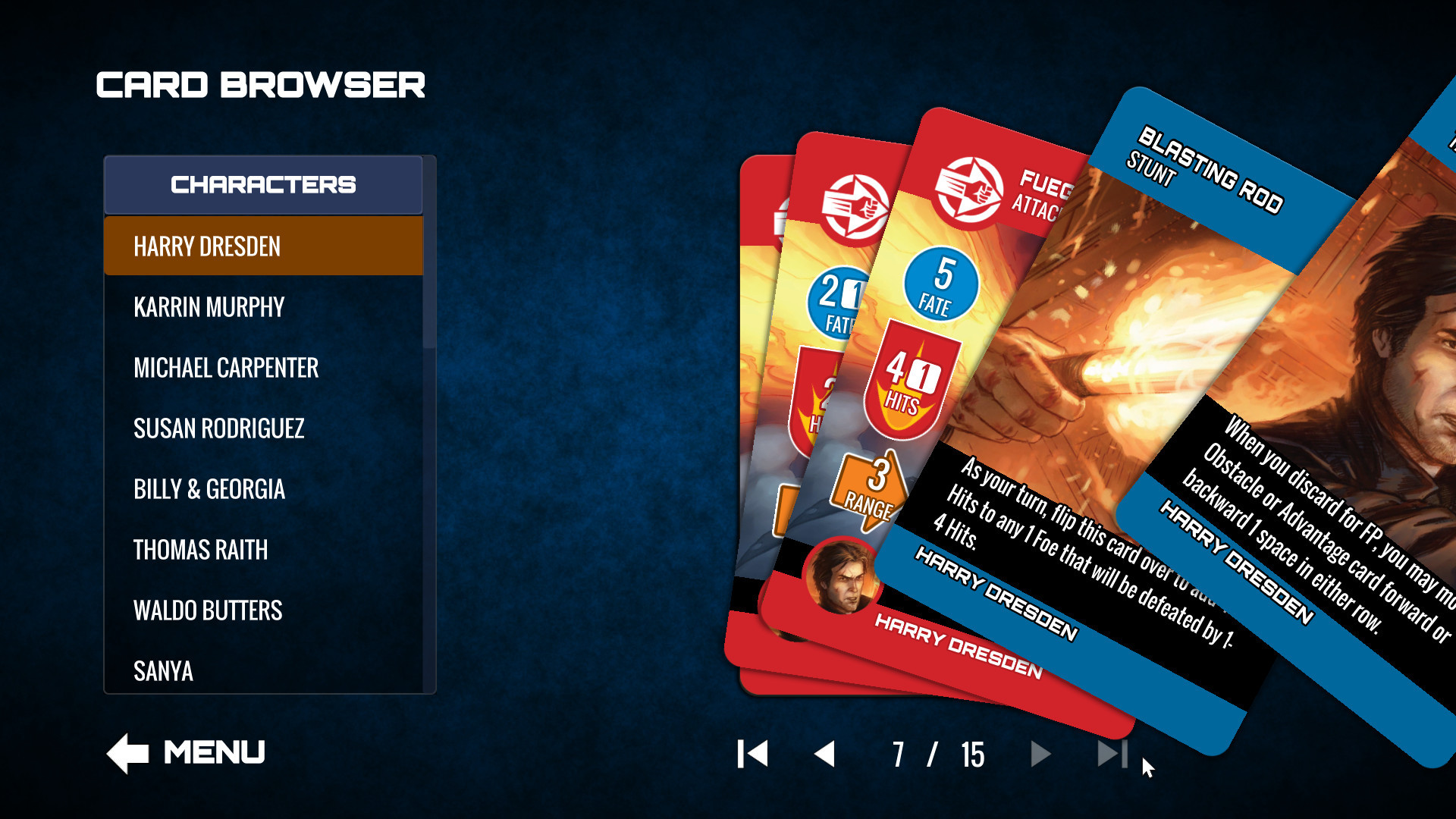 Dresden Files Cooperative Card Game - кадр 2