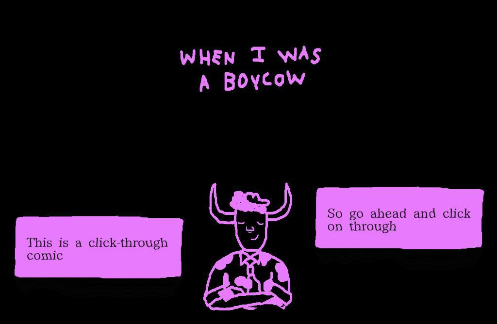 when i was a boycow (itch) - кадр 1