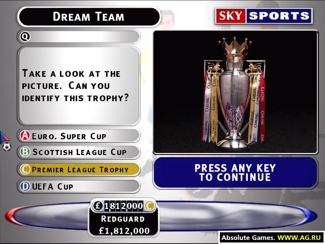 Sky Sports Football Quiz - кадр 8