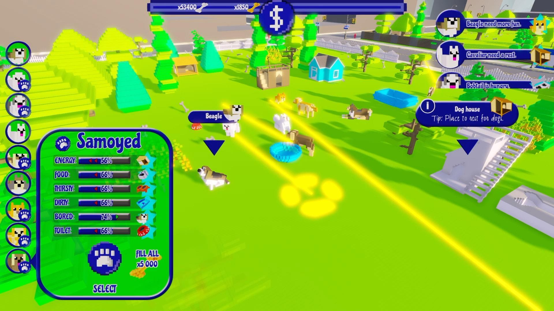 Dog's Garden (itch) - кадр 2