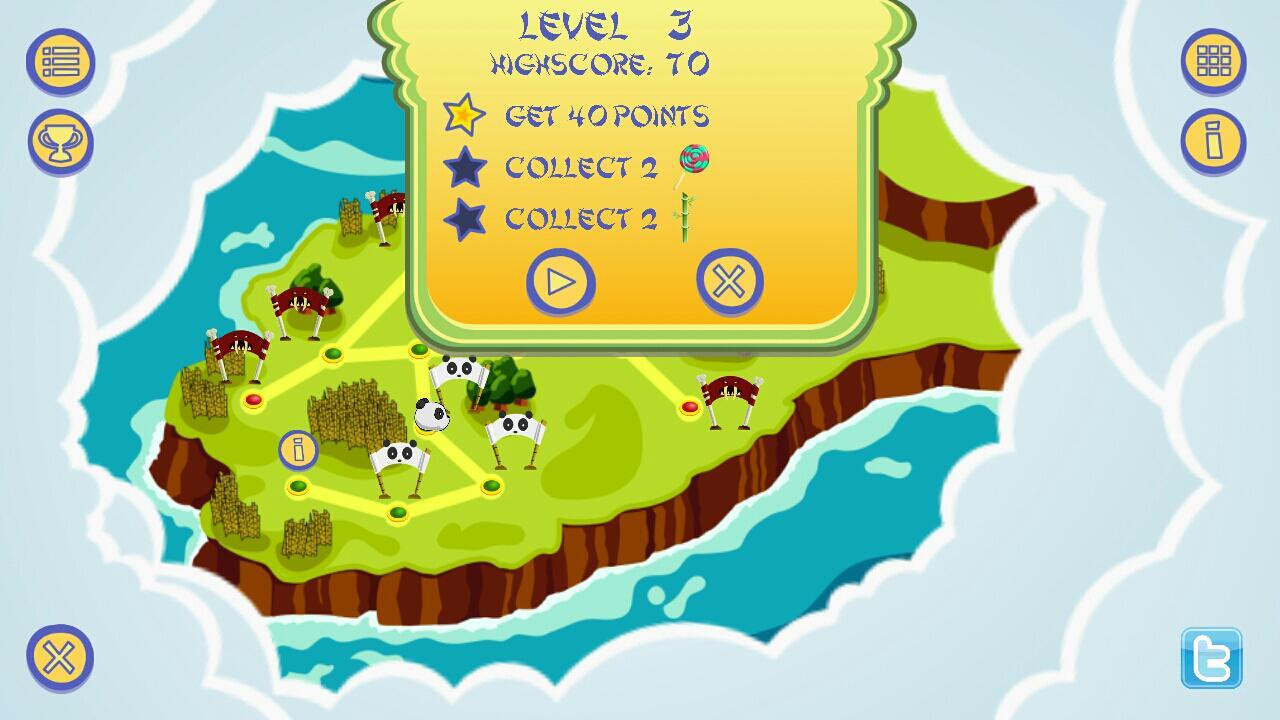 Papa Panda Adventure Run (itch) - кадр 1