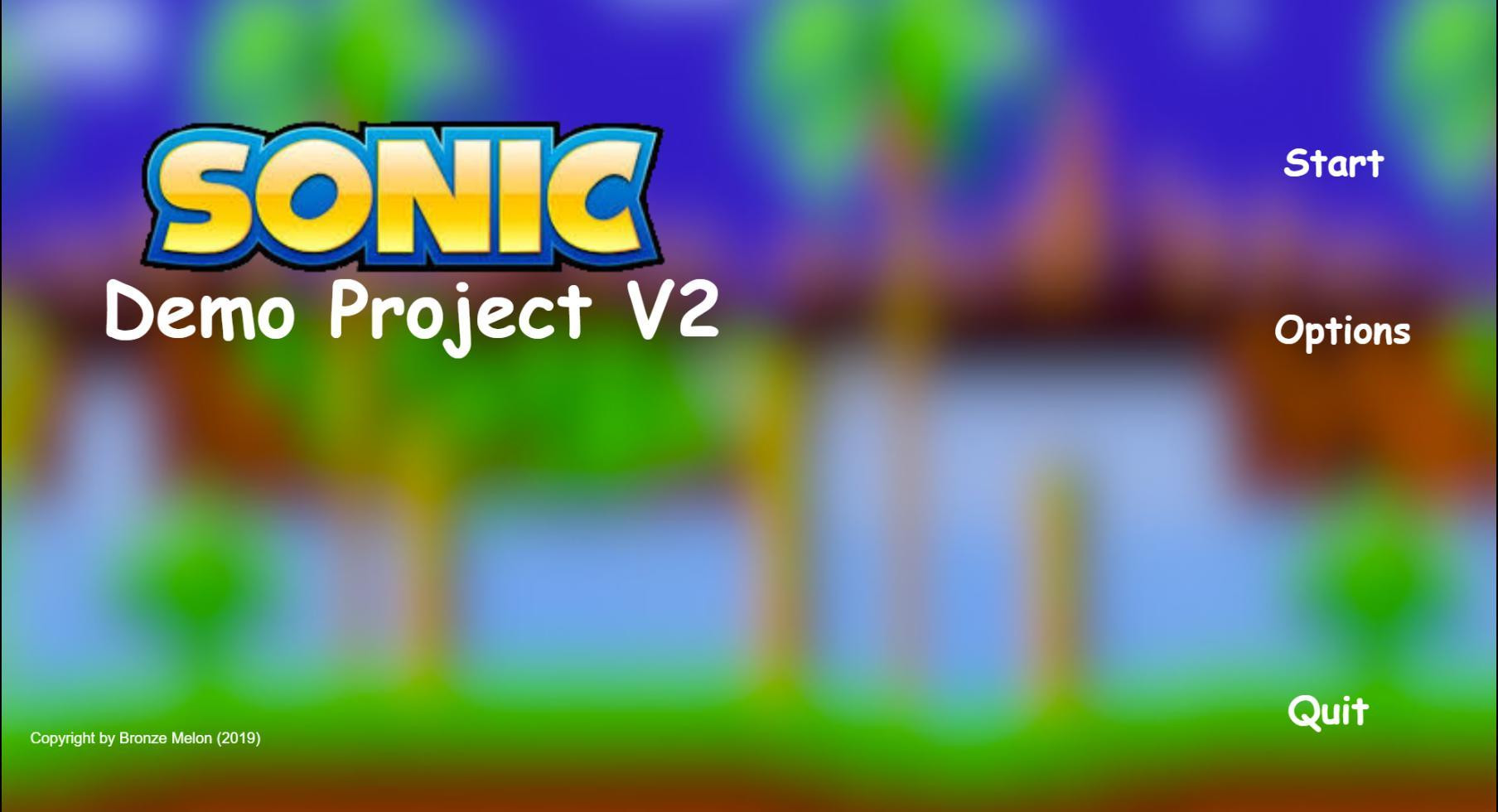 Sonic Demo Project V2 (itch) - кадр 2