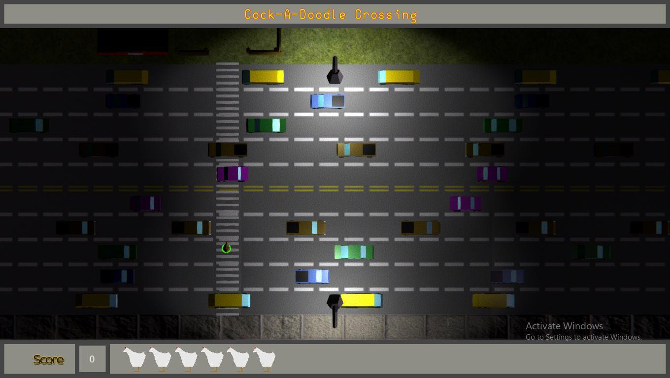 Cock-A-Doodle Crossing (itch) - кадр 2