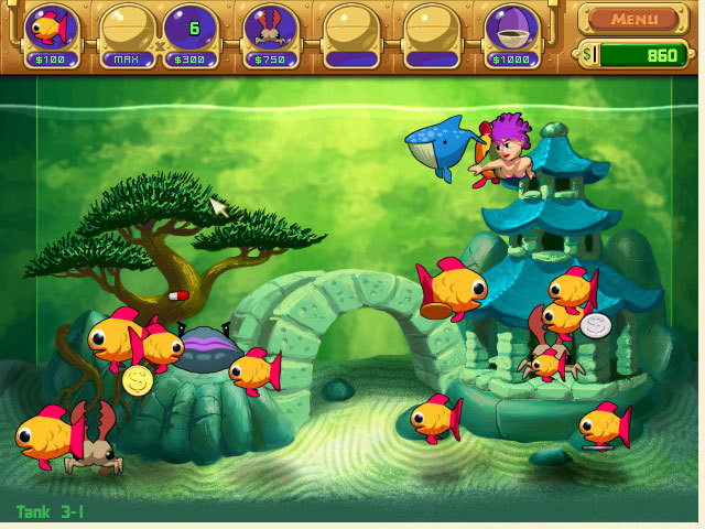 Insaniquarium Deluxe - кадр 3