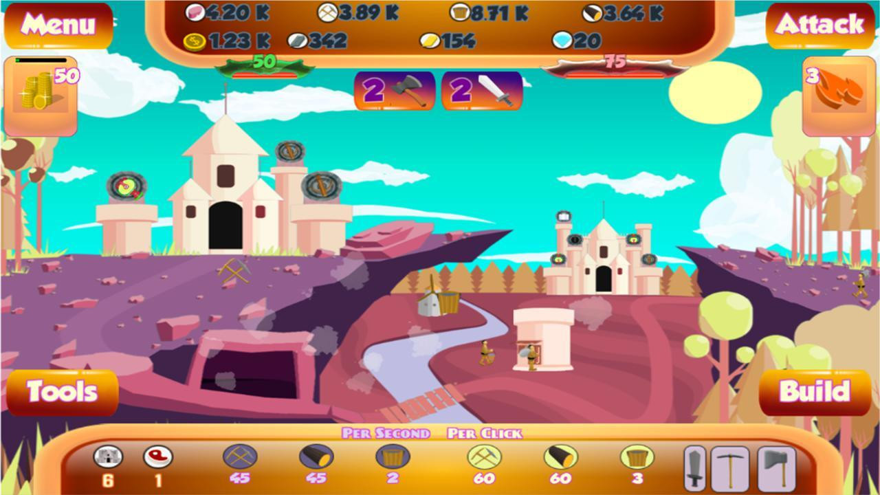 Tap 'n' Build 2 - Tower Clicker ( Multiplayer td ) (itch) - кадр 6