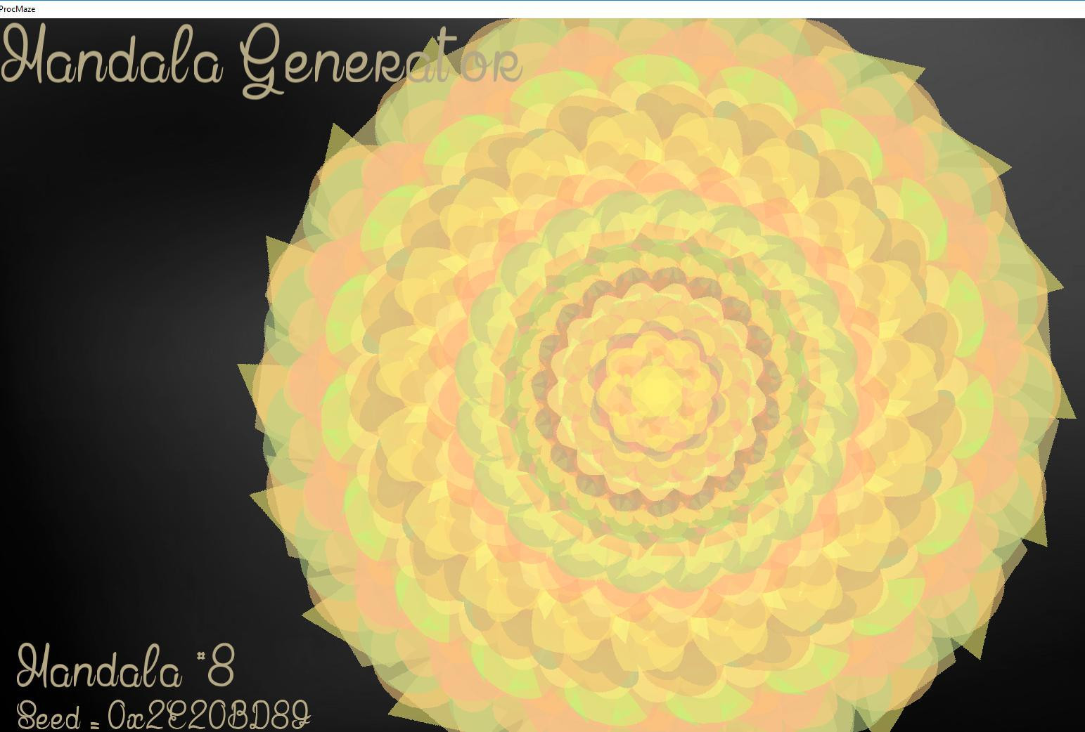 Mandala Generator (itch) - кадр 1