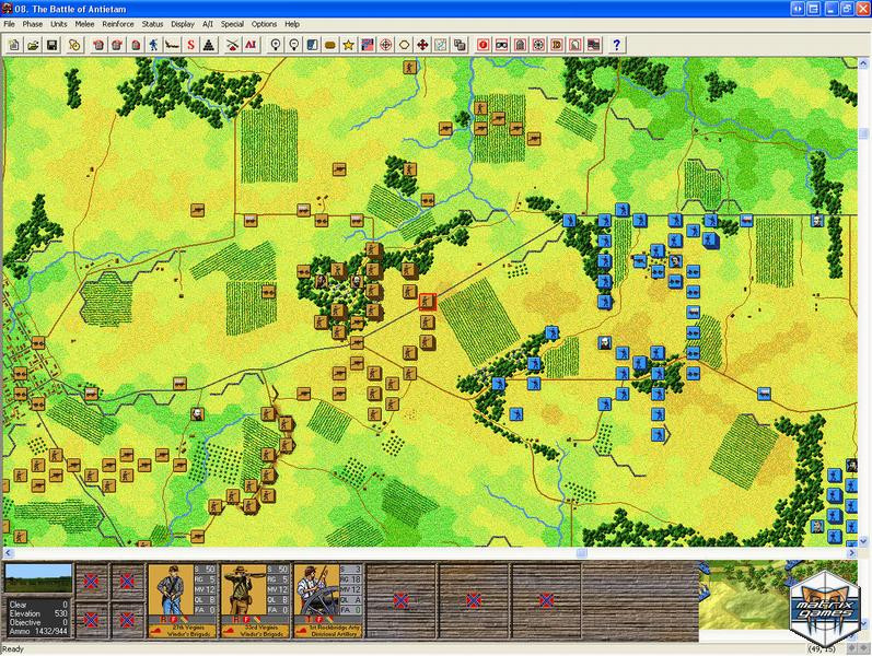 John Tiller's Battleground Civil War - кадр 5