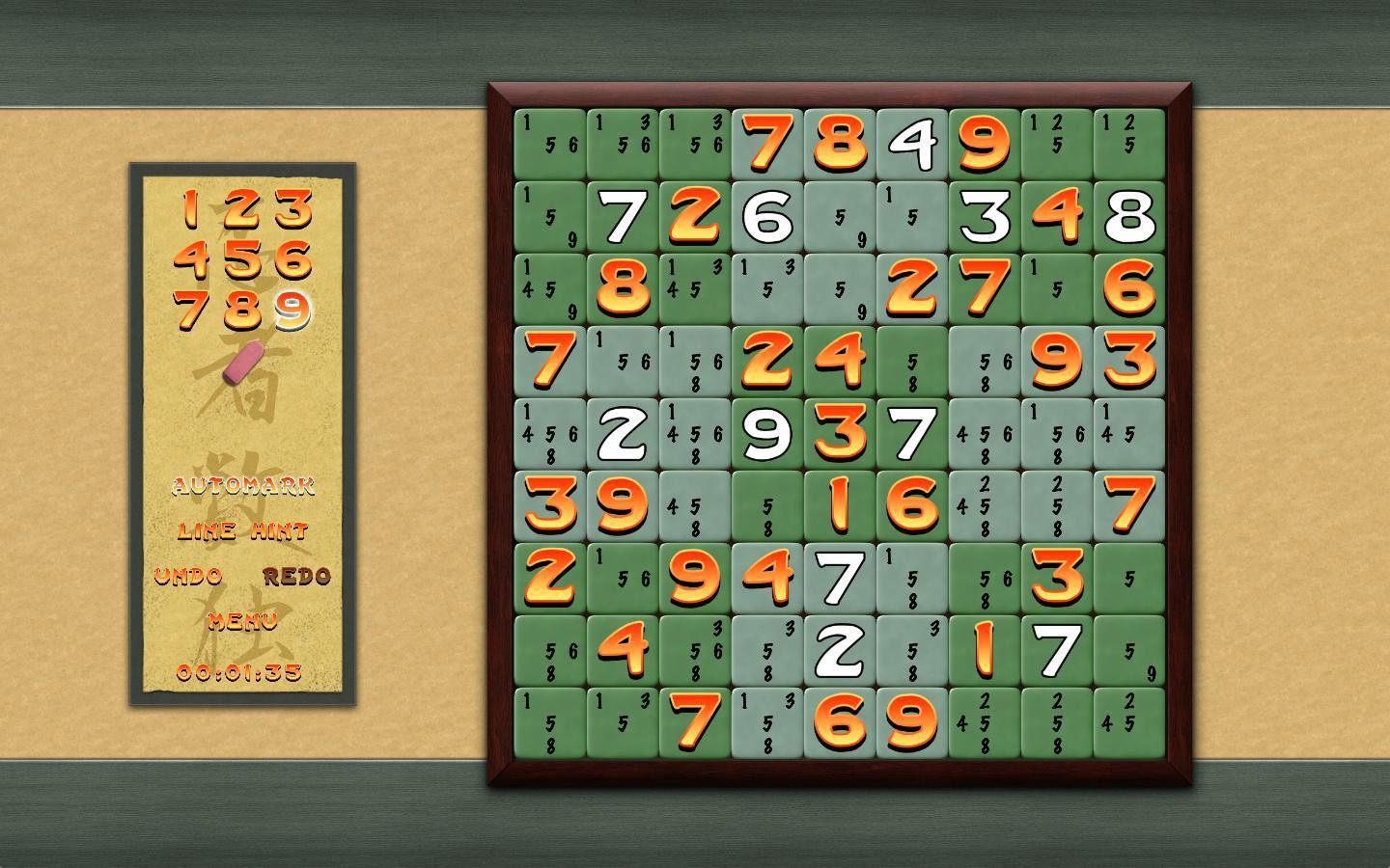 Totally Sweet Sudoku (itch) - кадр 2