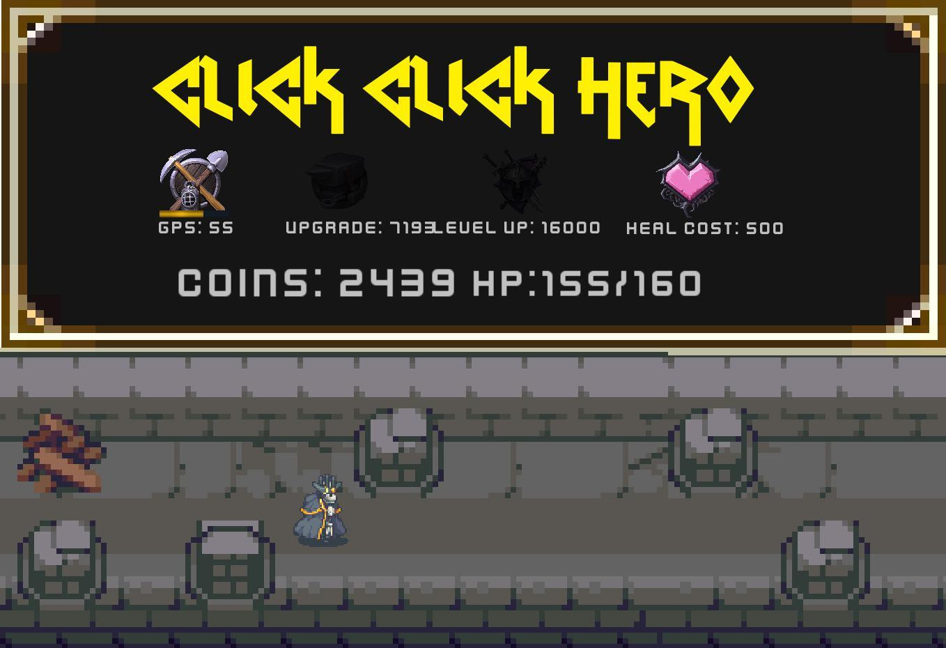 Click Click Hero (itch) - кадр 1