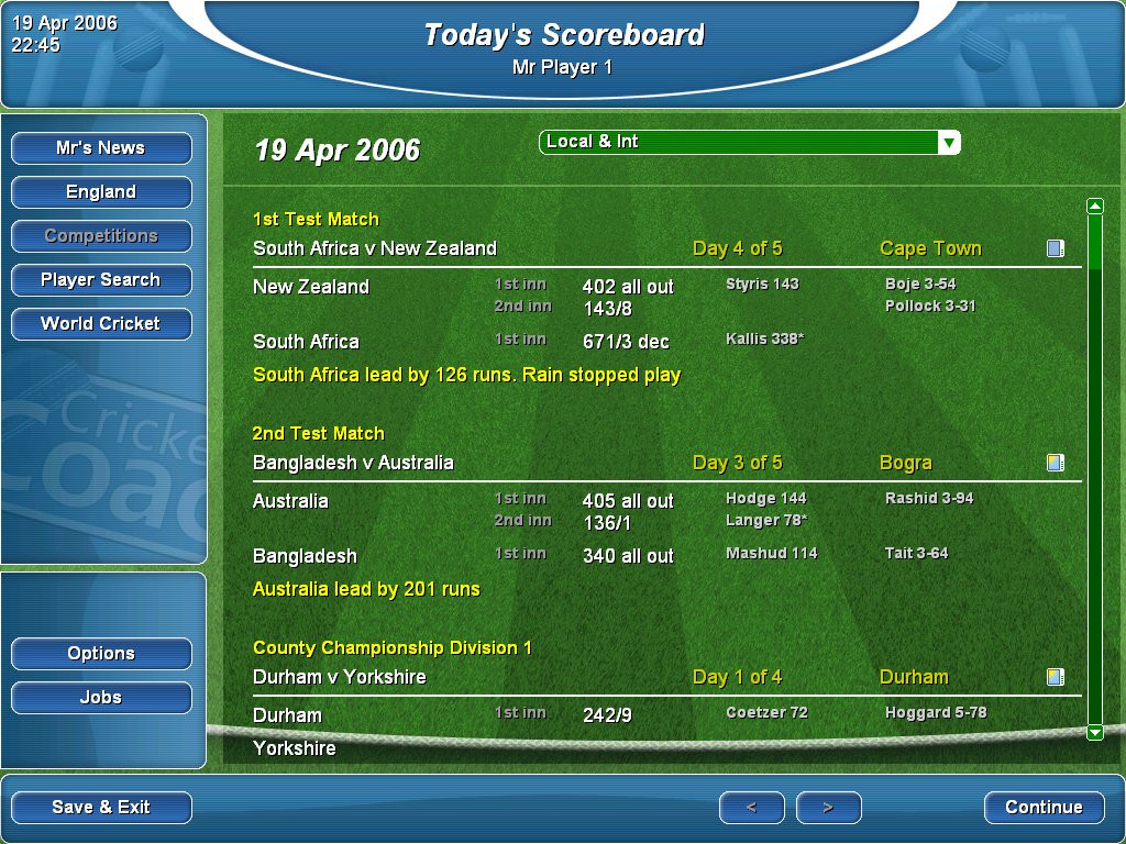Marcus Trescothick's Cricket Coach - кадр 11