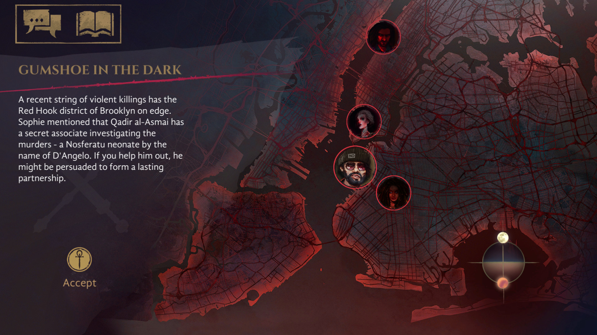 Vampire: The Masquerade — Coteries of New York - кадр 9