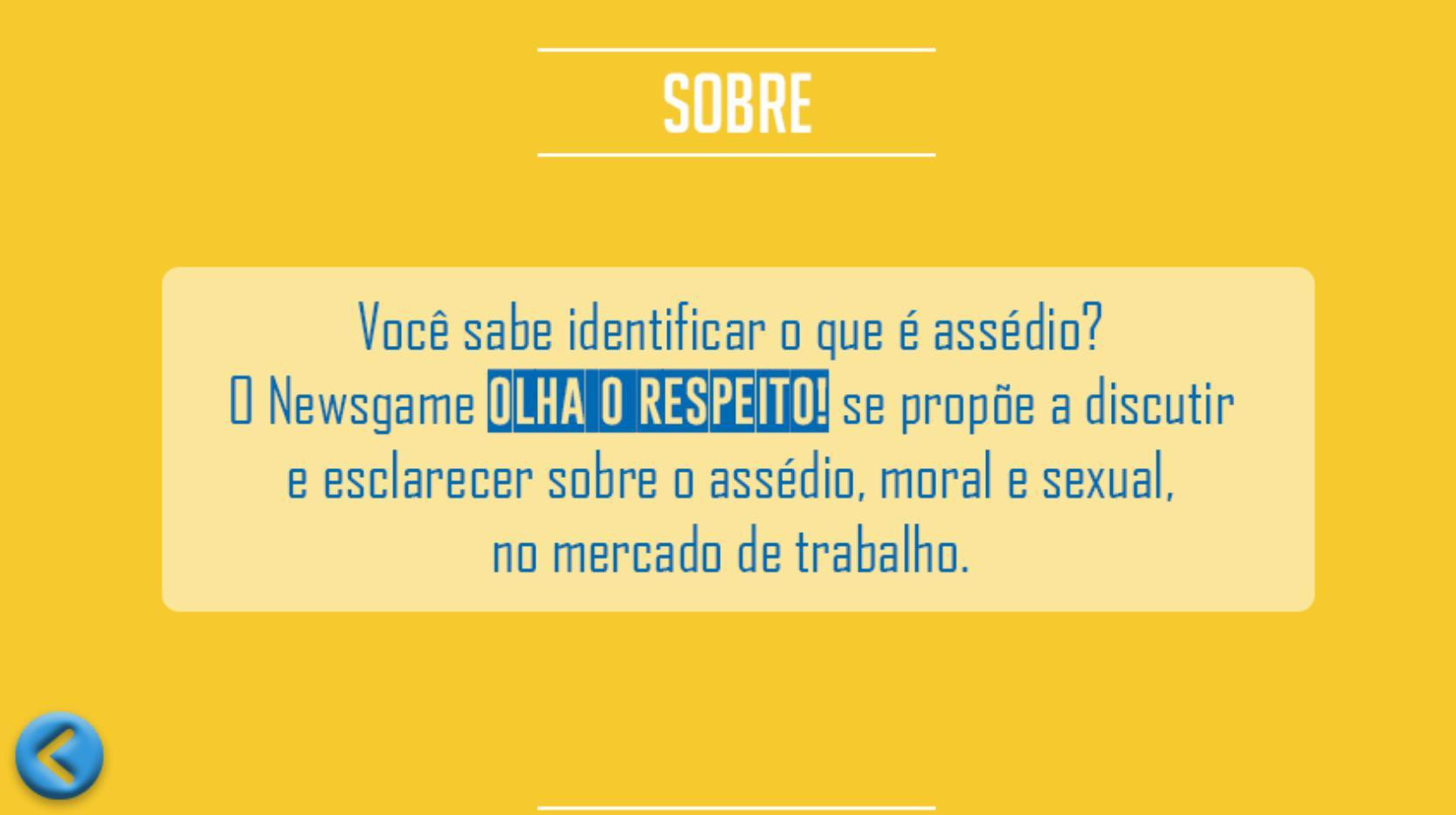 Olha o Respeito (itch) - кадр 1