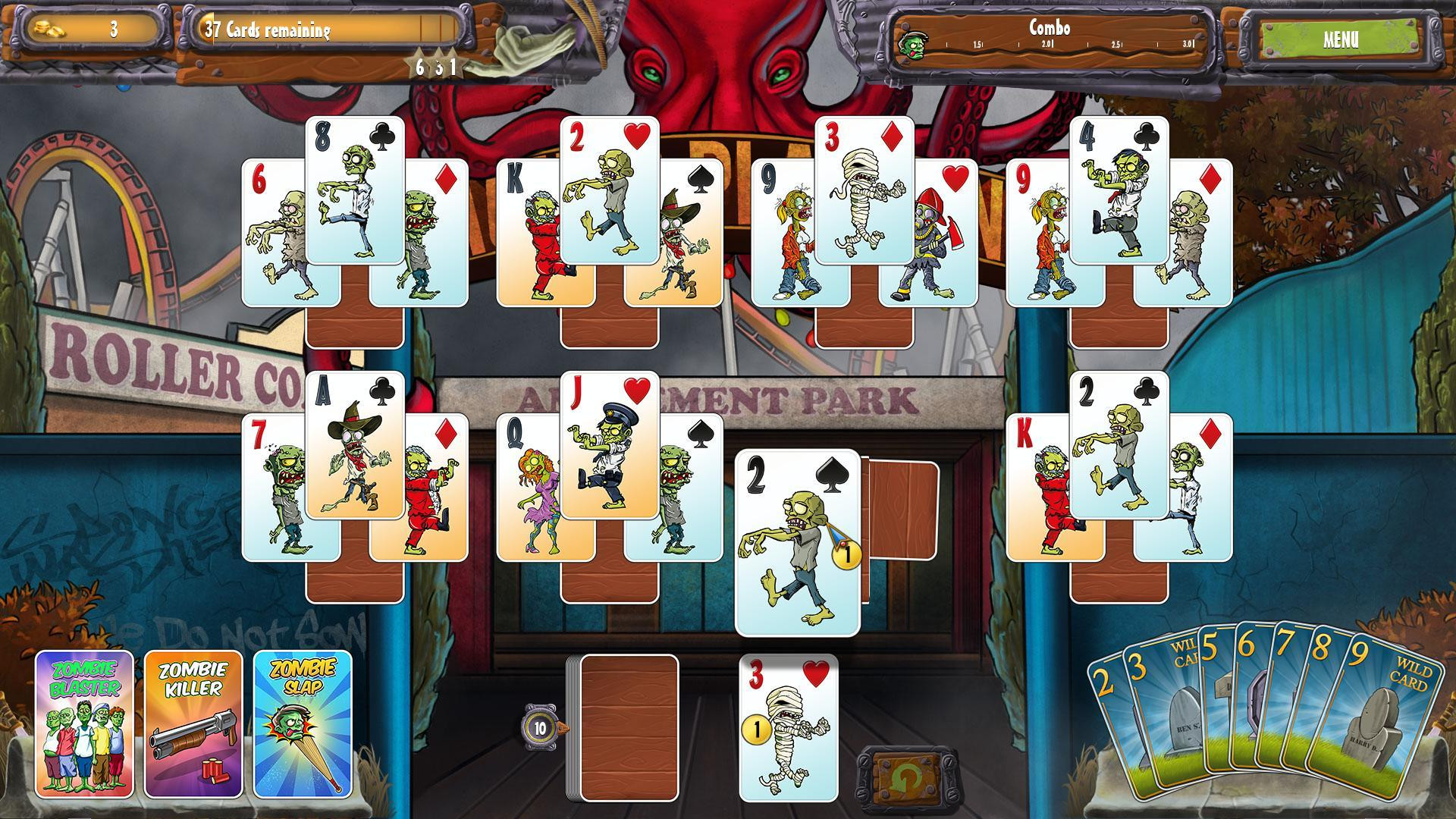 Zombie Solitaire 2, Chapter 1 (itch) - кадр 6