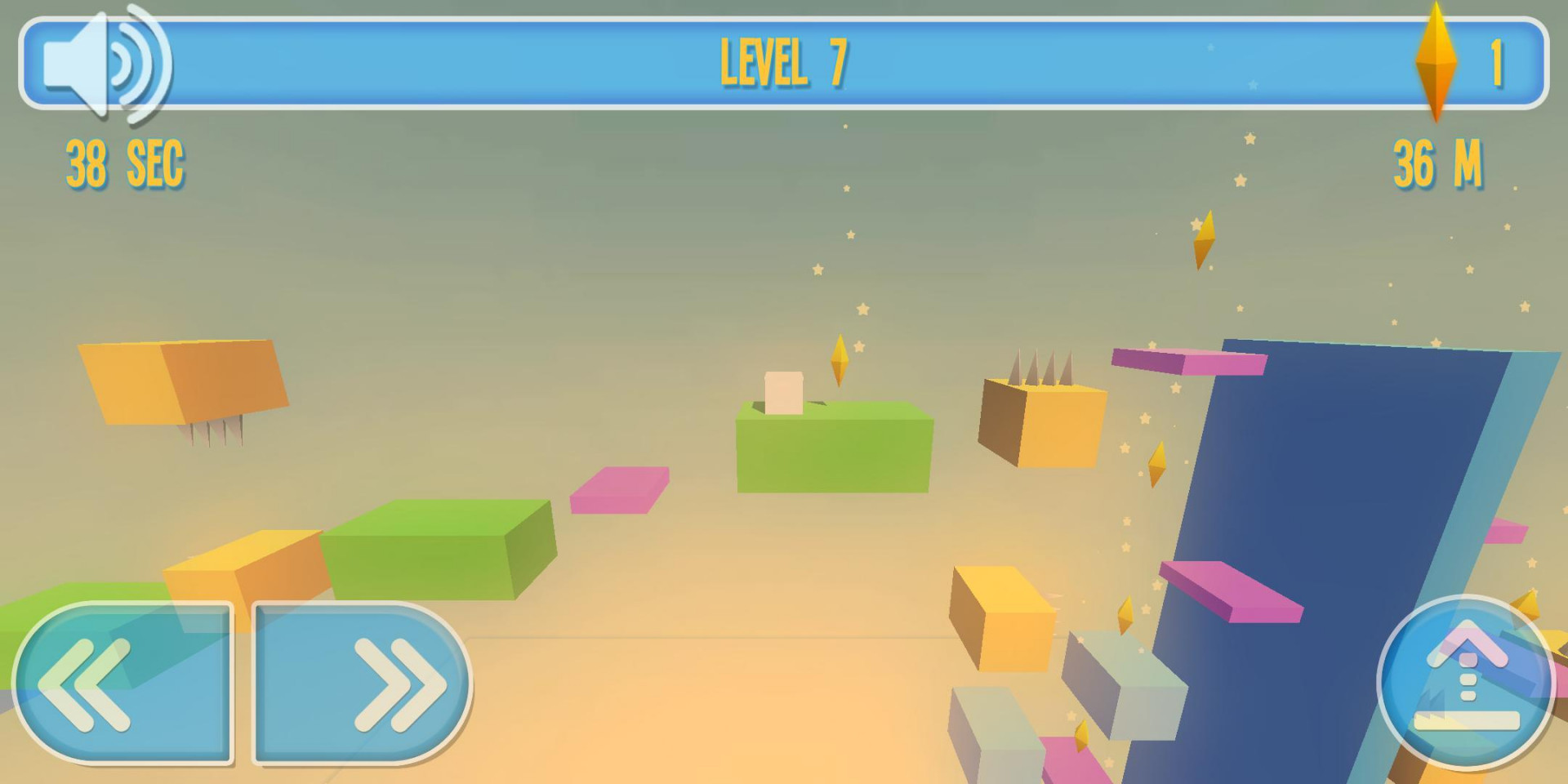 Cubit's Adventure - Cube jump game (itch) - кадр 5