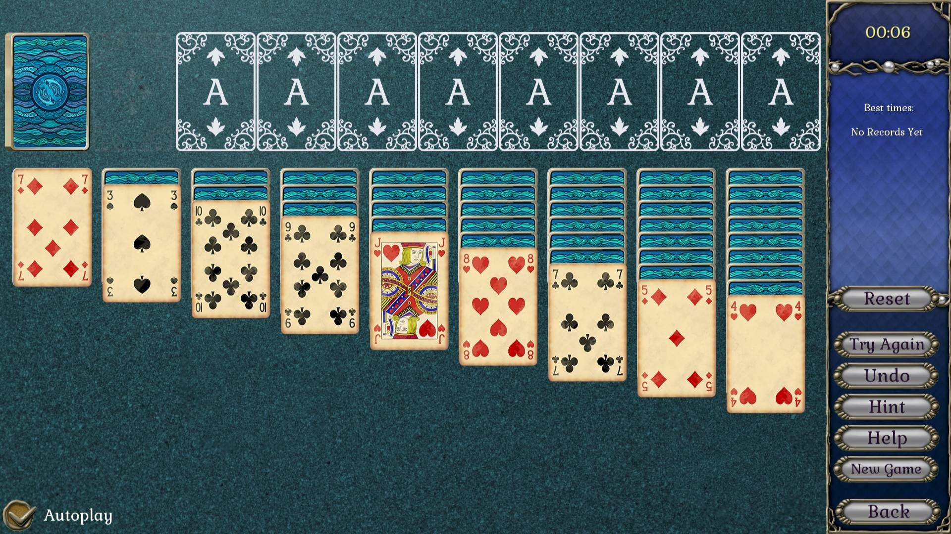 Jewel Match Atlantis Solitaire - Collector's Edition - кадр 6