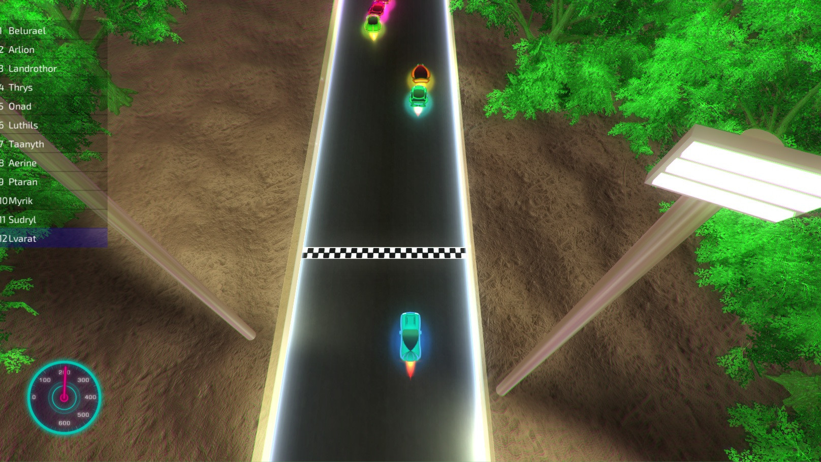 RITG: Race In The Galaxy (itch) - кадр 2