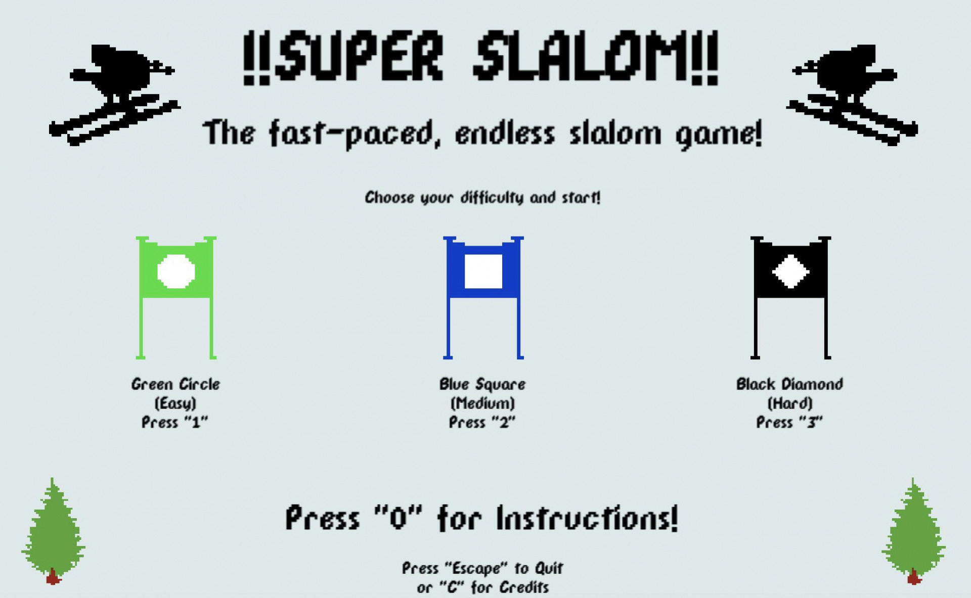 Super Slalom (itch) - кадр 1