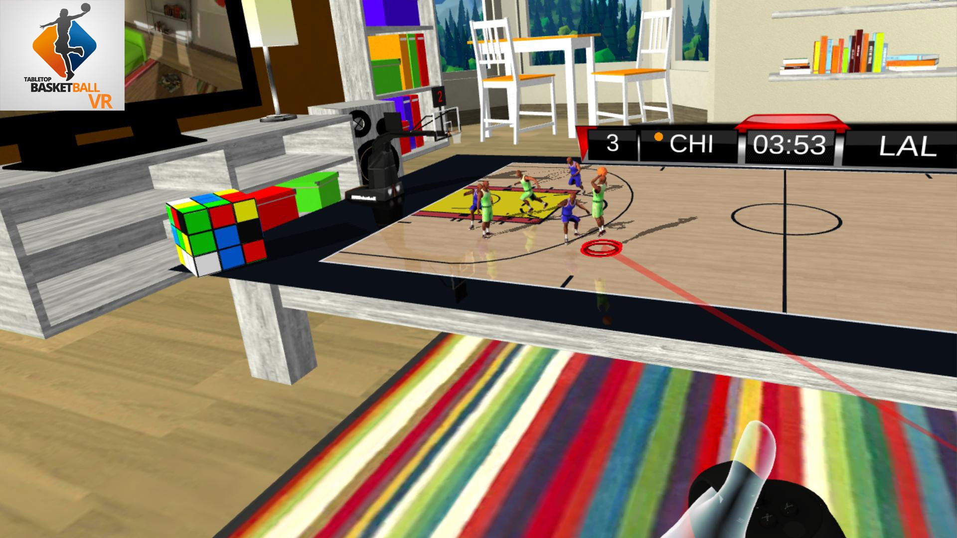 Tabletop Basketball VR - кадр 4
